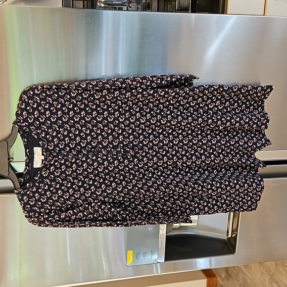 💕THE GREAT💕 The Henley Romper ~ Navy Apron Floral Size 0 XS NWT - Picture 9 of 16